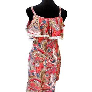 Speechless girls size 16 dress, shoulder straps, colorful